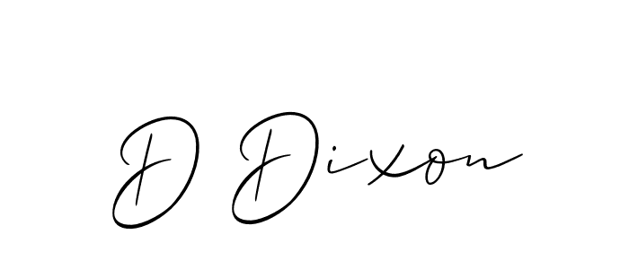 Make a beautiful signature design for name D Dixon. Use this online signature maker to create a handwritten signature for free. D Dixon signature style 2 images and pictures png