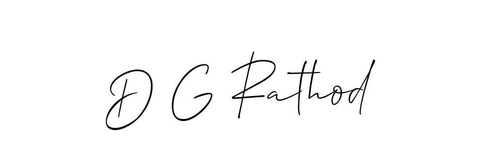 Best and Professional Signature Style for D G Rathod. Allison_Script Best Signature Style Collection. D G Rathod signature style 2 images and pictures png