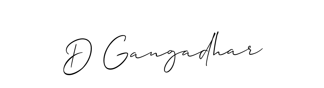 Similarly Allison_Script is the best handwritten signature design. Signature creator online .You can use it as an online autograph creator for name D Gangadhar. D Gangadhar signature style 2 images and pictures png