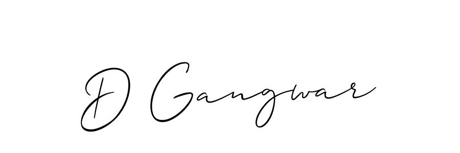 Check out images of Autograph of D Gangwar name. Actor D Gangwar Signature Style. Allison_Script is a professional sign style online. D Gangwar signature style 2 images and pictures png