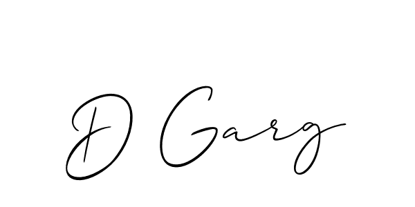 How to Draw D Garg signature style? Allison_Script is a latest design signature styles for name D Garg. D Garg signature style 2 images and pictures png