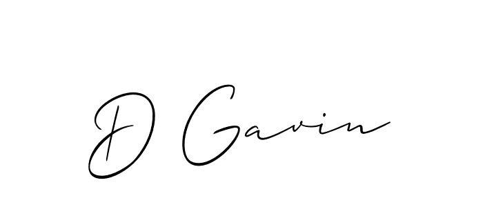 Allison_Script is a professional signature style that is perfect for those who want to add a touch of class to their signature. It is also a great choice for those who want to make their signature more unique. Get D Gavin name to fancy signature for free. D Gavin signature style 2 images and pictures png