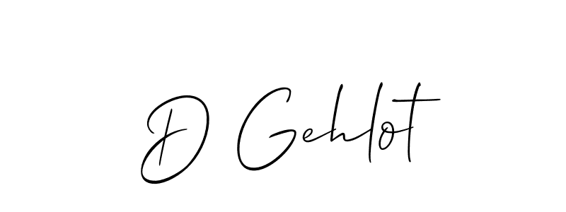 if you are searching for the best signature style for your name D Gehlot. so please give up your signature search. here we have designed multiple signature styles  using Allison_Script. D Gehlot signature style 2 images and pictures png