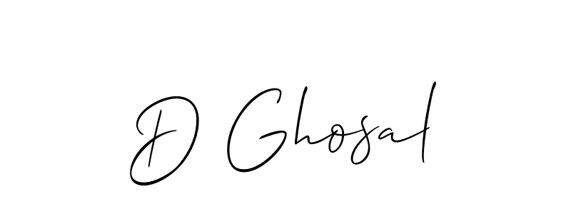 Make a short D Ghosal signature style. Manage your documents anywhere anytime using Allison_Script. Create and add eSignatures, submit forms, share and send files easily. D Ghosal signature style 2 images and pictures png