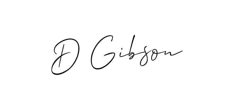 Make a beautiful signature design for name D Gibson. Use this online signature maker to create a handwritten signature for free. D Gibson signature style 2 images and pictures png