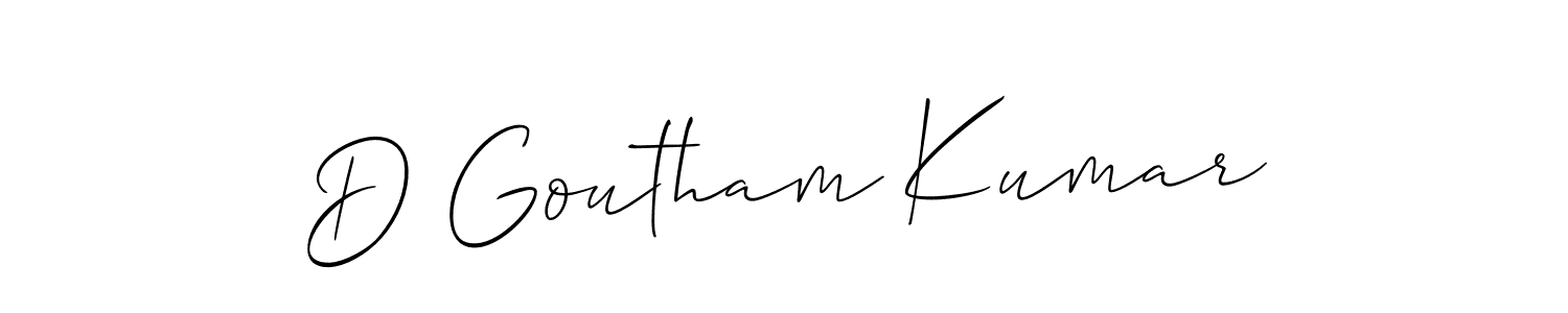 Check out images of Autograph of D Goutham Kumar name. Actor D Goutham Kumar Signature Style. Allison_Script is a professional sign style online. D Goutham Kumar signature style 2 images and pictures png