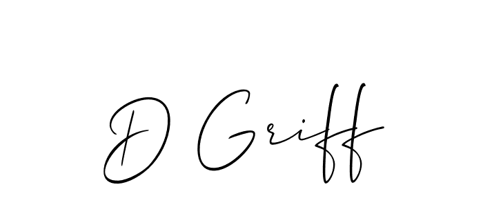Check out images of Autograph of D Griff name. Actor D Griff Signature Style. Allison_Script is a professional sign style online. D Griff signature style 2 images and pictures png