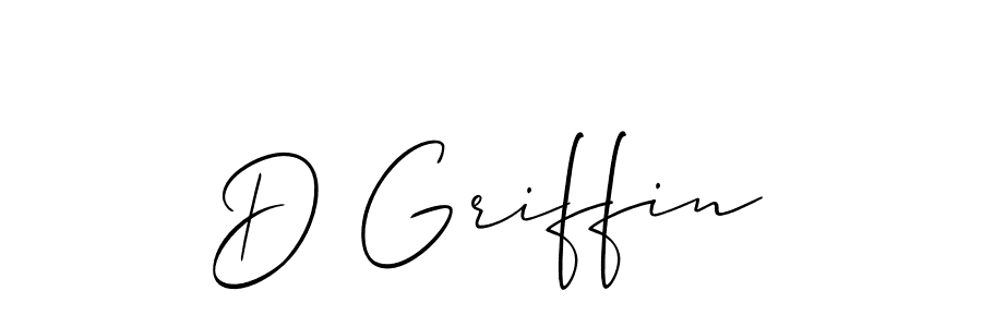 Make a short D Griffin signature style. Manage your documents anywhere anytime using Allison_Script. Create and add eSignatures, submit forms, share and send files easily. D Griffin signature style 2 images and pictures png