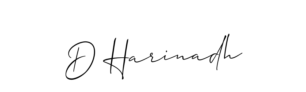 Make a short D Harinadh signature style. Manage your documents anywhere anytime using Allison_Script. Create and add eSignatures, submit forms, share and send files easily. D Harinadh signature style 2 images and pictures png