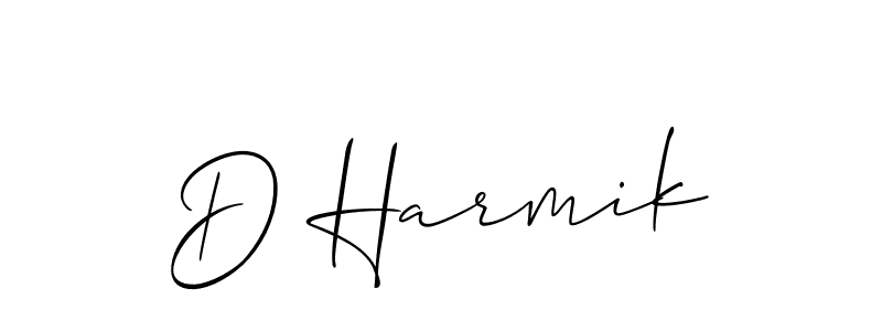 It looks lik you need a new signature style for name D Harmik. Design unique handwritten (Allison_Script) signature with our free signature maker in just a few clicks. D Harmik signature style 2 images and pictures png