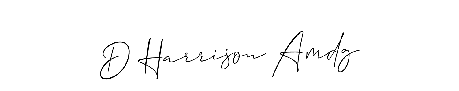 How to Draw D Harrison Amdg signature style? Allison_Script is a latest design signature styles for name D Harrison Amdg. D Harrison Amdg signature style 2 images and pictures png