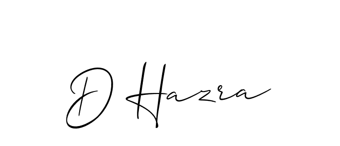 Make a beautiful signature design for name D Hazra. Use this online signature maker to create a handwritten signature for free. D Hazra signature style 2 images and pictures png