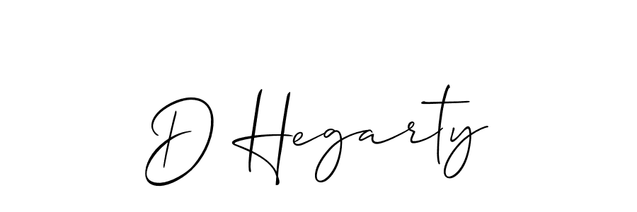 Create a beautiful signature design for name D Hegarty. With this signature (Allison_Script) fonts, you can make a handwritten signature for free. D Hegarty signature style 2 images and pictures png