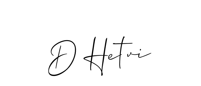 Check out images of Autograph of D Hetvi name. Actor D Hetvi Signature Style. Allison_Script is a professional sign style online. D Hetvi signature style 2 images and pictures png