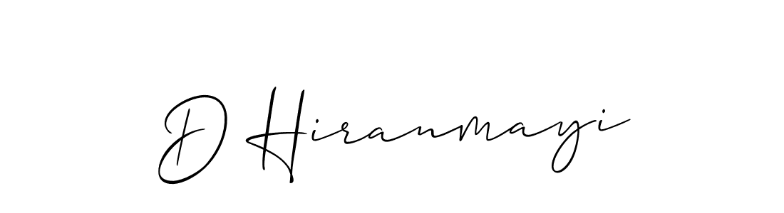Also You can easily find your signature by using the search form. We will create D Hiranmayi name handwritten signature images for you free of cost using Allison_Script sign style. D Hiranmayi signature style 2 images and pictures png