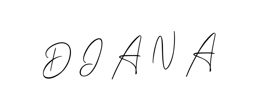Make a beautiful signature design for name D I A N A. With this signature (Allison_Script) style, you can create a handwritten signature for free. D I A N A signature style 2 images and pictures png