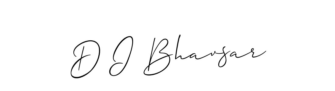 This is the best signature style for the D I Bhavsar name. Also you like these signature font (Allison_Script). Mix name signature. D I Bhavsar signature style 2 images and pictures png