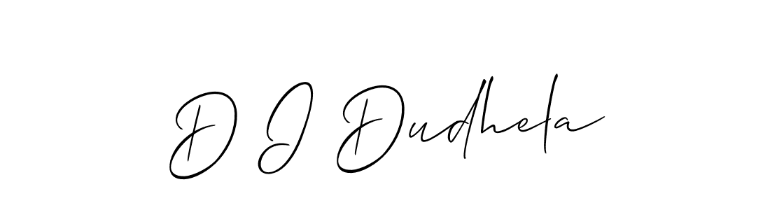 Here are the top 10 professional signature styles for the name D I Dudhela. These are the best autograph styles you can use for your name. D I Dudhela signature style 2 images and pictures png