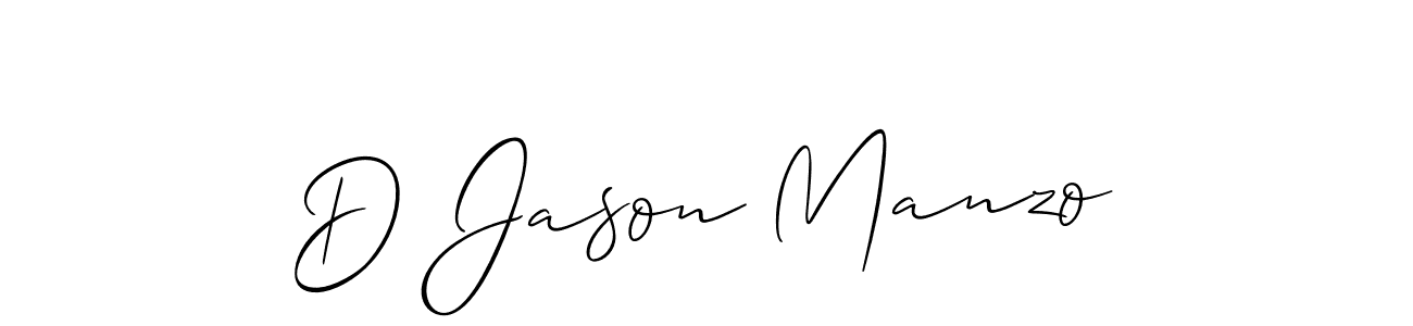 D Jason Manzo stylish signature style. Best Handwritten Sign (Allison_Script) for my name. Handwritten Signature Collection Ideas for my name D Jason Manzo. D Jason Manzo signature style 2 images and pictures png