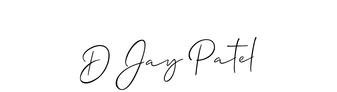 This is the best signature style for the D Jay Patel name. Also you like these signature font (Allison_Script). Mix name signature. D Jay Patel signature style 2 images and pictures png