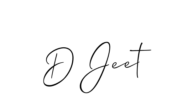 Check out images of Autograph of D Jeet name. Actor D Jeet Signature Style. Allison_Script is a professional sign style online. D Jeet signature style 2 images and pictures png
