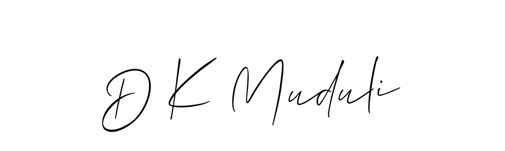 You can use this online signature creator to create a handwritten signature for the name D K Muduli. This is the best online autograph maker. D K Muduli signature style 2 images and pictures png