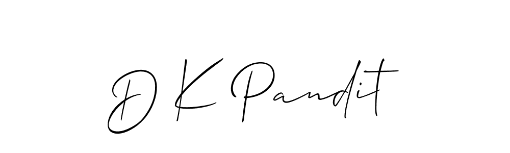 Make a short D K Pandit signature style. Manage your documents anywhere anytime using Allison_Script. Create and add eSignatures, submit forms, share and send files easily. D K Pandit signature style 2 images and pictures png