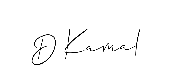 Similarly Allison_Script is the best handwritten signature design. Signature creator online .You can use it as an online autograph creator for name D Kamal. D Kamal signature style 2 images and pictures png