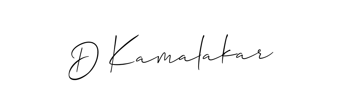 Make a beautiful signature design for name D Kamalakar. Use this online signature maker to create a handwritten signature for free. D Kamalakar signature style 2 images and pictures png