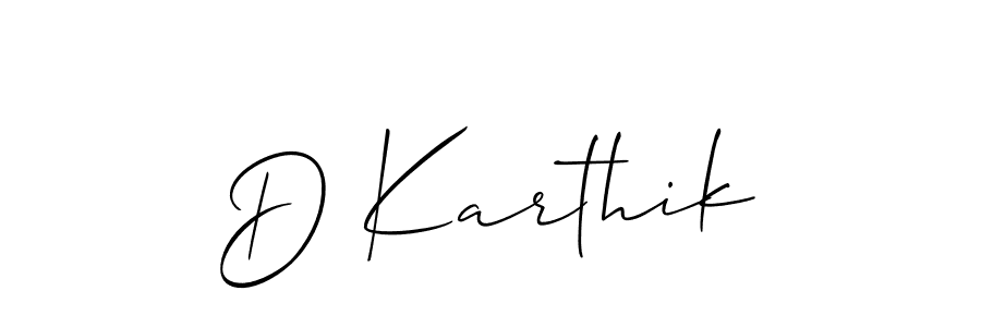 This is the best signature style for the D Karthik name. Also you like these signature font (Allison_Script). Mix name signature. D Karthik signature style 2 images and pictures png