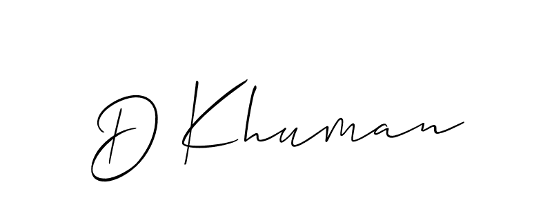 This is the best signature style for the D Khuman name. Also you like these signature font (Allison_Script). Mix name signature. D Khuman signature style 2 images and pictures png