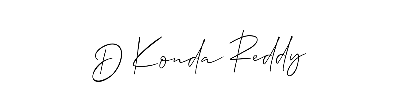 Similarly Allison_Script is the best handwritten signature design. Signature creator online .You can use it as an online autograph creator for name D Konda Reddy. D Konda Reddy signature style 2 images and pictures png