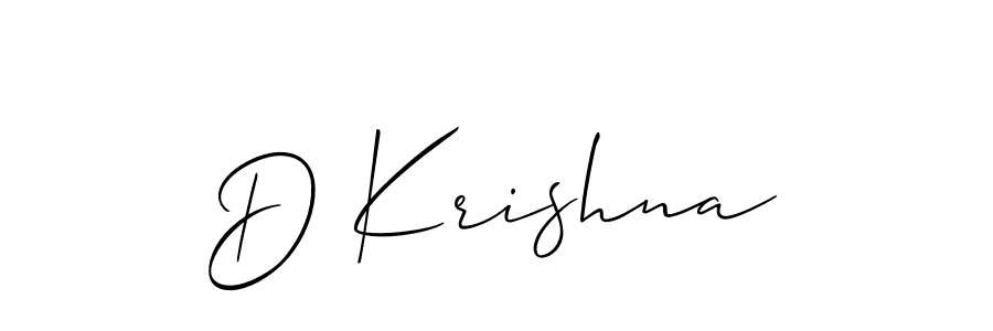 It looks lik you need a new signature style for name D Krishna. Design unique handwritten (Allison_Script) signature with our free signature maker in just a few clicks. D Krishna signature style 2 images and pictures png