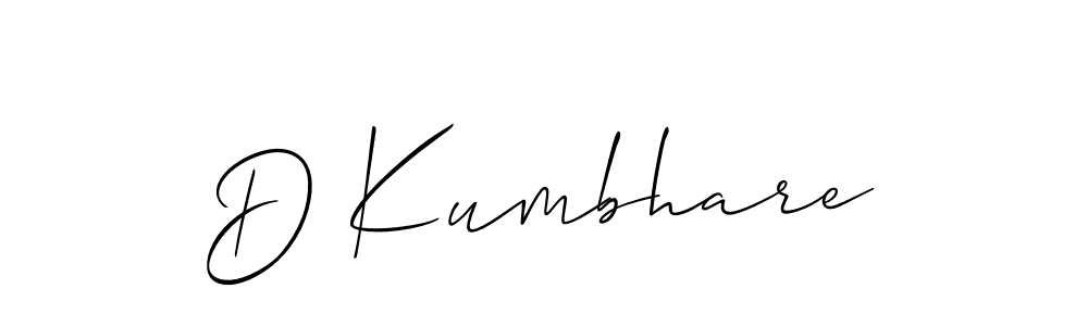 Similarly Allison_Script is the best handwritten signature design. Signature creator online .You can use it as an online autograph creator for name D Kumbhare. D Kumbhare signature style 2 images and pictures png