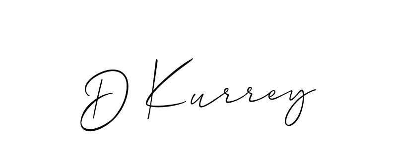 Once you've used our free online signature maker to create your best signature Allison_Script style, it's time to enjoy all of the benefits that D Kurrey name signing documents. D Kurrey signature style 2 images and pictures png