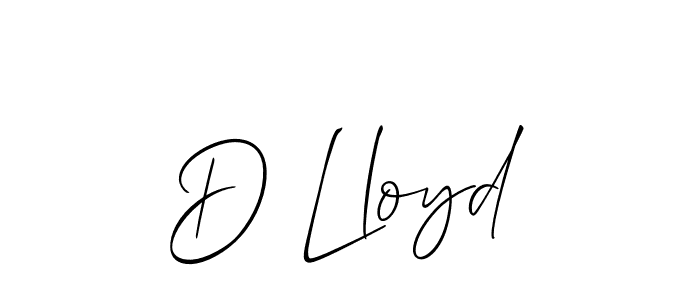 Check out images of Autograph of D Lloyd name. Actor D Lloyd Signature Style. Allison_Script is a professional sign style online. D Lloyd signature style 2 images and pictures png