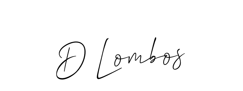 See photos of D Lombos official signature by Spectra . Check more albums & portfolios. Read reviews & check more about Allison_Script font. D Lombos signature style 2 images and pictures png