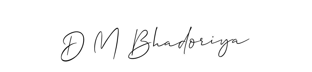 Here are the top 10 professional signature styles for the name D M Bhadoriya. These are the best autograph styles you can use for your name. D M Bhadoriya signature style 2 images and pictures png