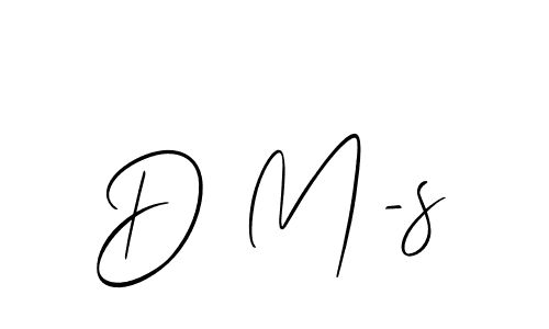 Check out images of Autograph of D M-s name. Actor D M-s Signature Style. Allison_Script is a professional sign style online. D M-s signature style 2 images and pictures png