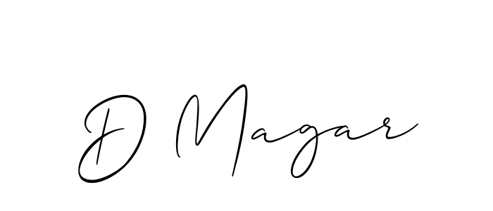 Similarly Allison_Script is the best handwritten signature design. Signature creator online .You can use it as an online autograph creator for name D Magar. D Magar signature style 2 images and pictures png
