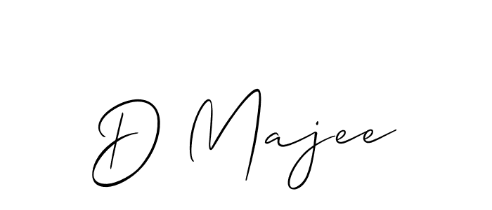 It looks lik you need a new signature style for name D Majee. Design unique handwritten (Allison_Script) signature with our free signature maker in just a few clicks. D Majee signature style 2 images and pictures png