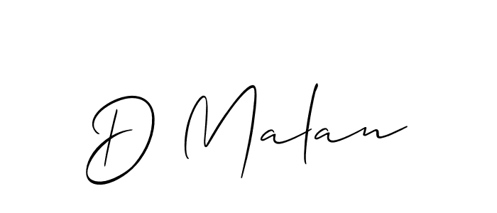 Make a short D Malan signature style. Manage your documents anywhere anytime using Allison_Script. Create and add eSignatures, submit forms, share and send files easily. D Malan signature style 2 images and pictures png