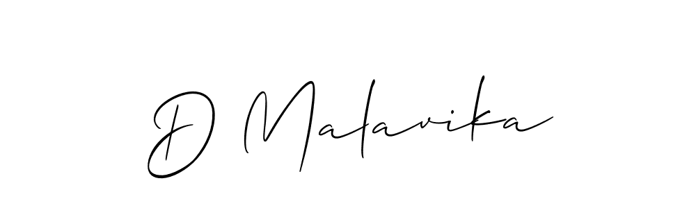 See photos of D Malavika official signature by Spectra . Check more albums & portfolios. Read reviews & check more about Allison_Script font. D Malavika signature style 2 images and pictures png