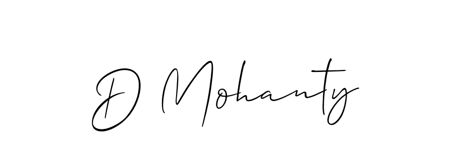 Make a beautiful signature design for name D Mohanty. Use this online signature maker to create a handwritten signature for free. D Mohanty signature style 2 images and pictures png