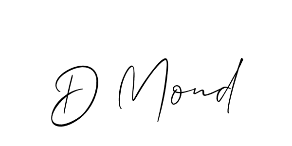 Similarly Allison_Script is the best handwritten signature design. Signature creator online .You can use it as an online autograph creator for name D Mond. D Mond signature style 2 images and pictures png