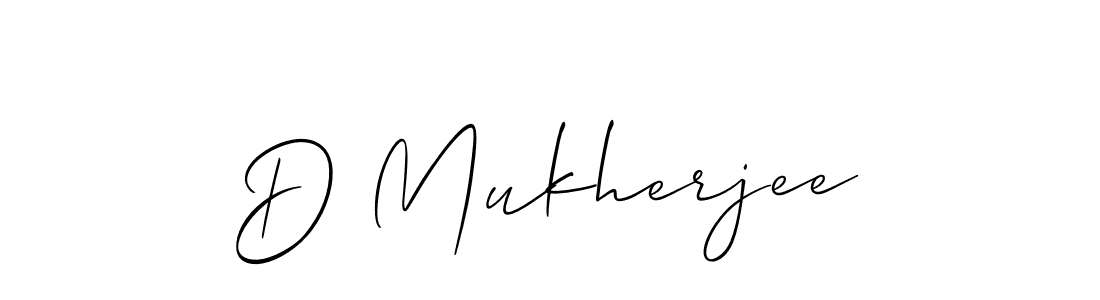 Best and Professional Signature Style for D Mukherjee. Allison_Script Best Signature Style Collection. D Mukherjee signature style 2 images and pictures png