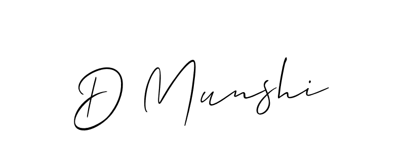 See photos of D Munshi official signature by Spectra . Check more albums & portfolios. Read reviews & check more about Allison_Script font. D Munshi signature style 2 images and pictures png