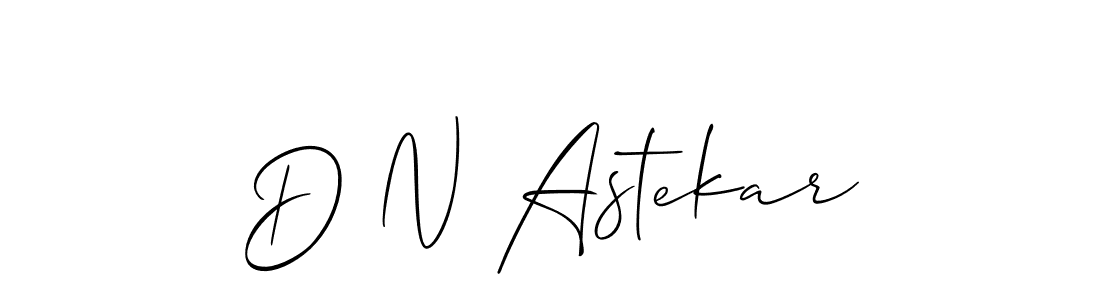 You can use this online signature creator to create a handwritten signature for the name D N Astekar. This is the best online autograph maker. D N Astekar signature style 2 images and pictures png