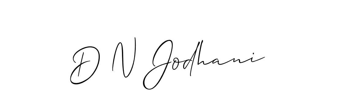 Similarly Allison_Script is the best handwritten signature design. Signature creator online .You can use it as an online autograph creator for name D N Jodhani. D N Jodhani signature style 2 images and pictures png