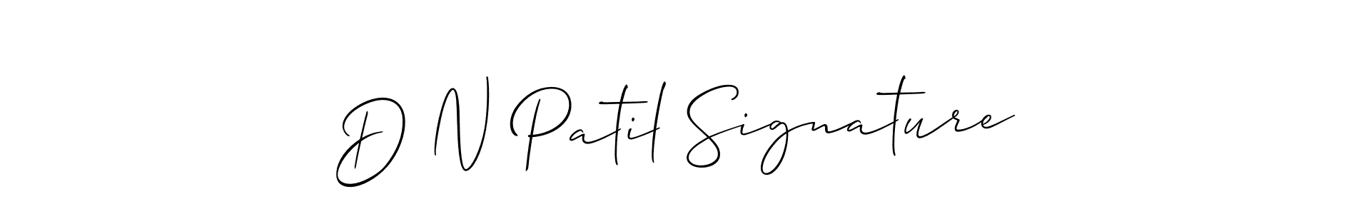 Similarly Allison_Script is the best handwritten signature design. Signature creator online .You can use it as an online autograph creator for name D N Patil Signature. D N Patil Signature signature style 2 images and pictures png